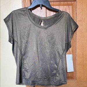 Lululemon Sweaty or Not Crop Tee